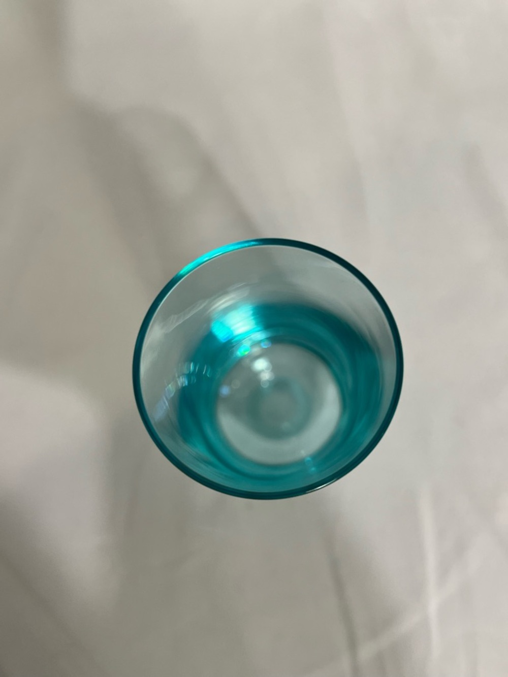 Champagne All Day Tall Champagne Flute - Teal Accent - Picture 6 of 6
